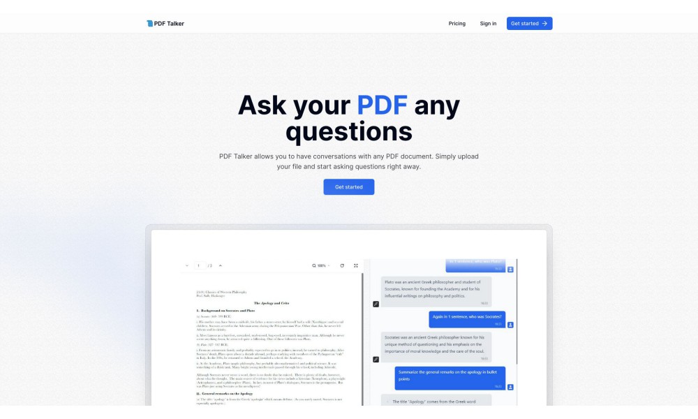 PDF Talker