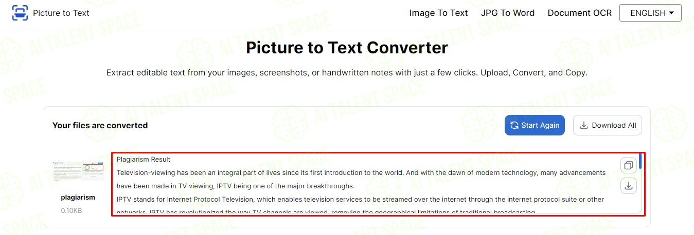 Picture to Text Converter - Image 3