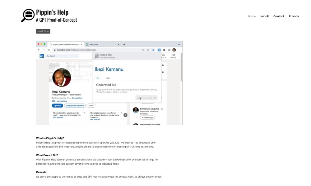 The Pippin Chrome Extension