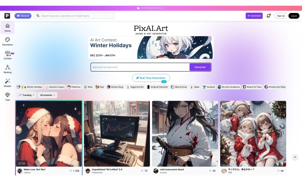 PixAI - AI Art Generator