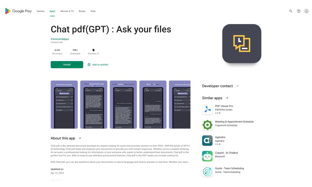 Chat pdf