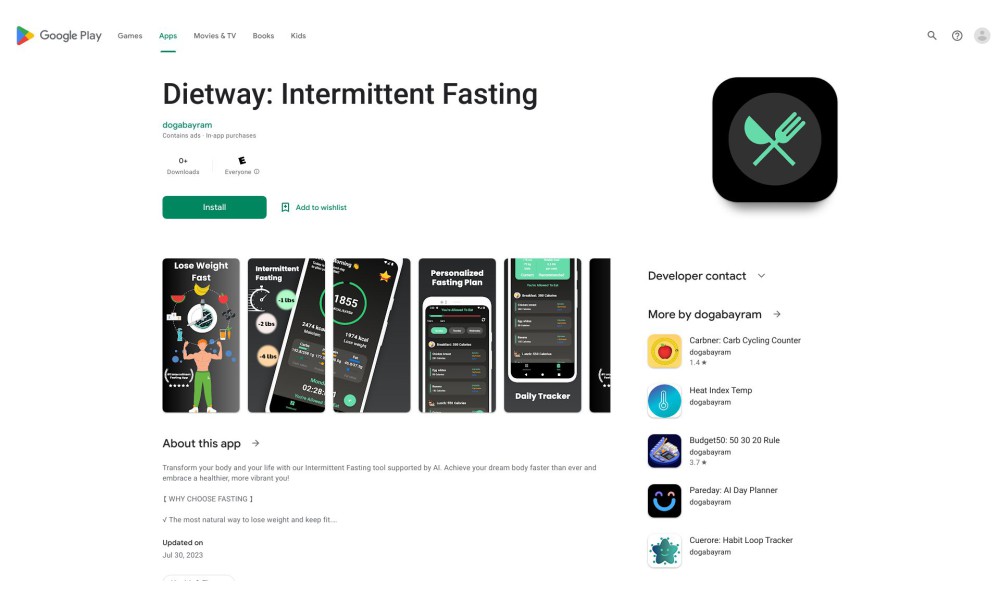 Intermittent Fasting AI