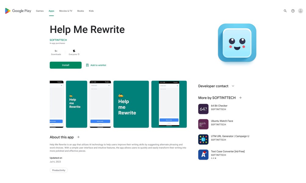 Help Me Rewrite