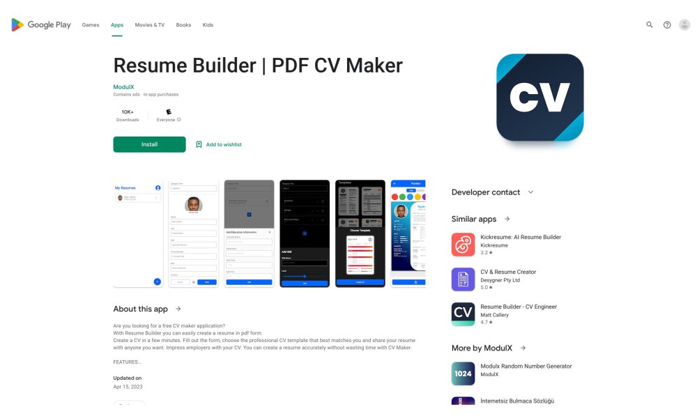 CV Maker
