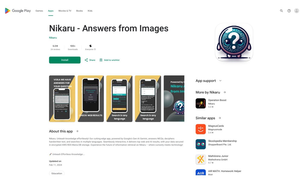 Get Answers from Images
