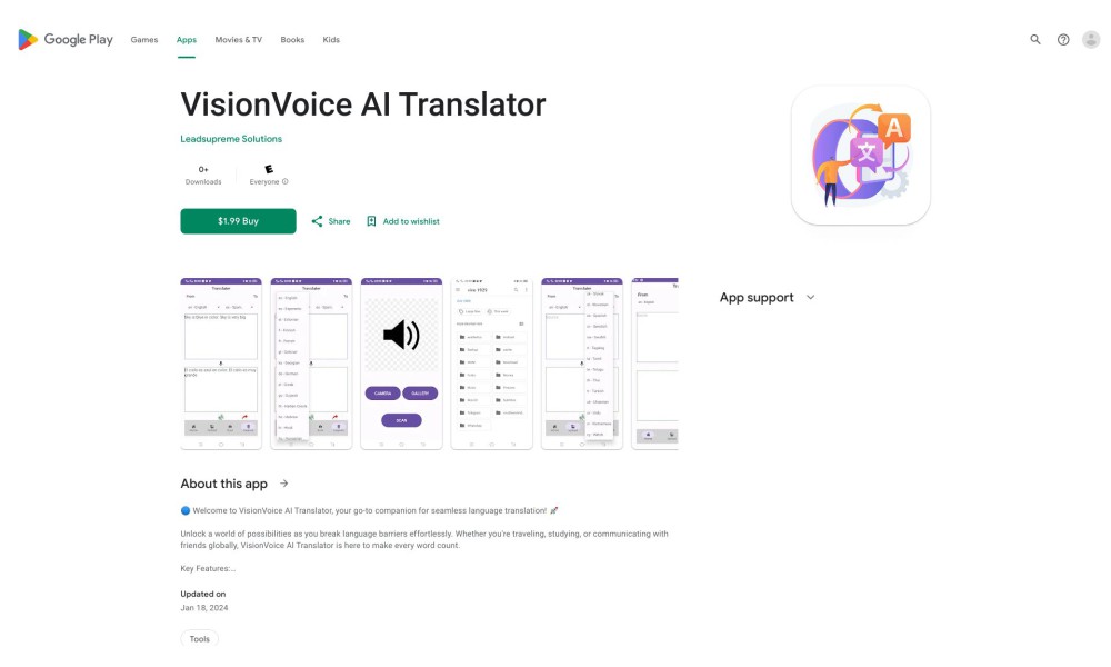 VisionVoice AI Translator