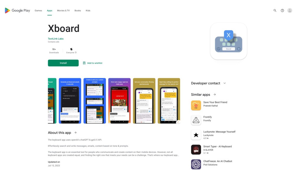 ChatGPT Keyboard