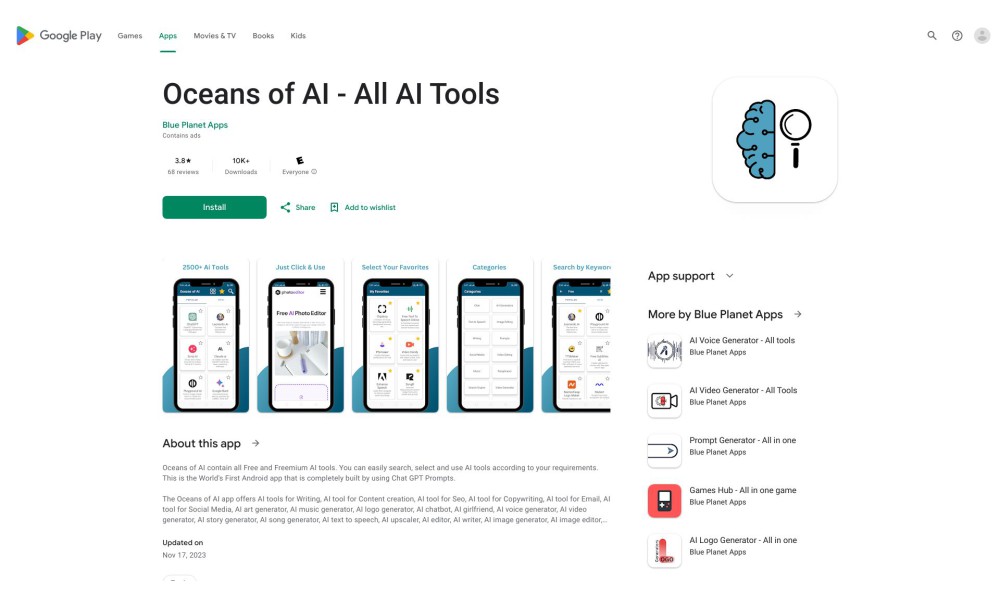 Oceans of AI