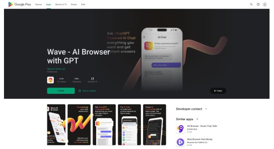 High-Tech Mobile Browser