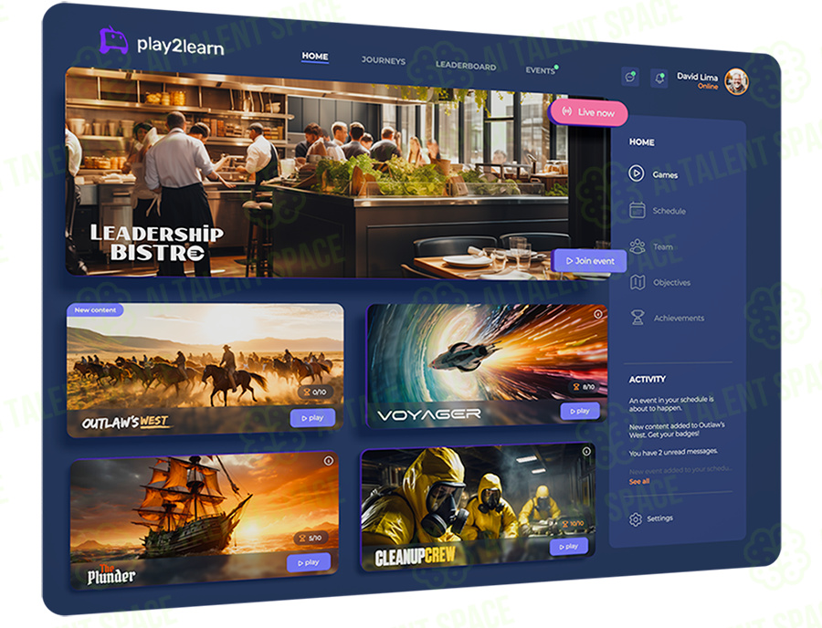 Play2Learn - Elevate Skills with Engaging AI-Powered Learning Games - Image 1
