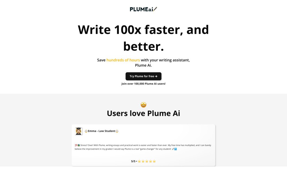 Plume AI