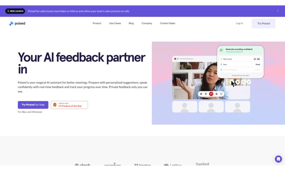 Poised: AI-Powered Communication Coach