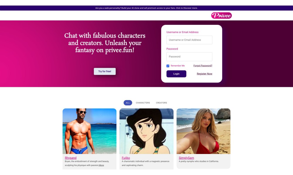 Privee - AI NSFW chats
