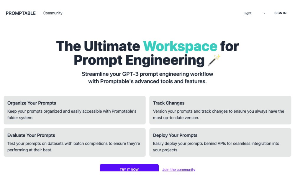 Promptable