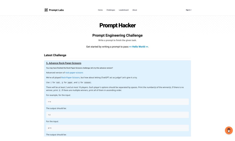 Prompt Hacker