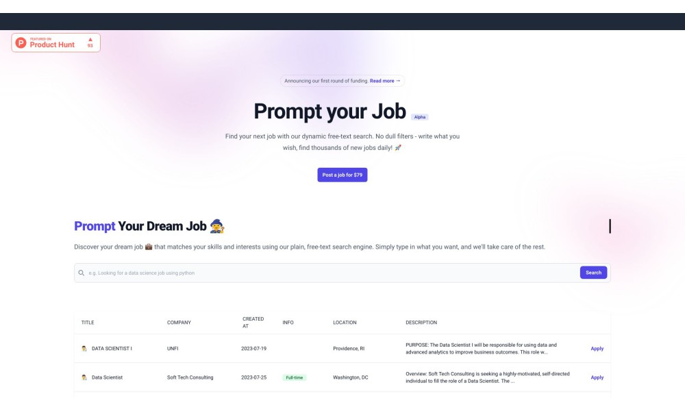 PromptYourJob
