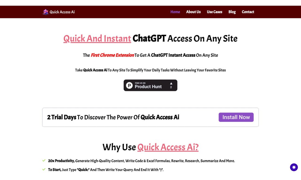 Quick Access Ai