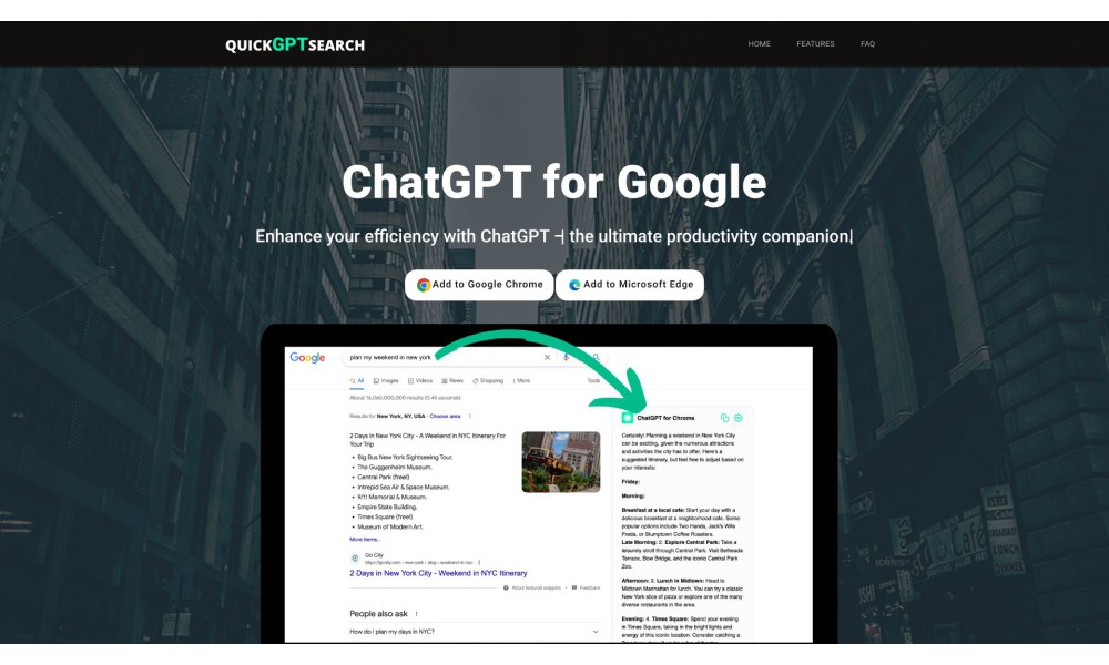 QuickGPT Search
