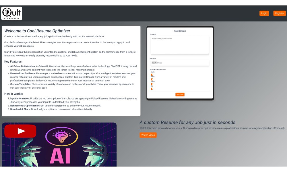 Cool Resume