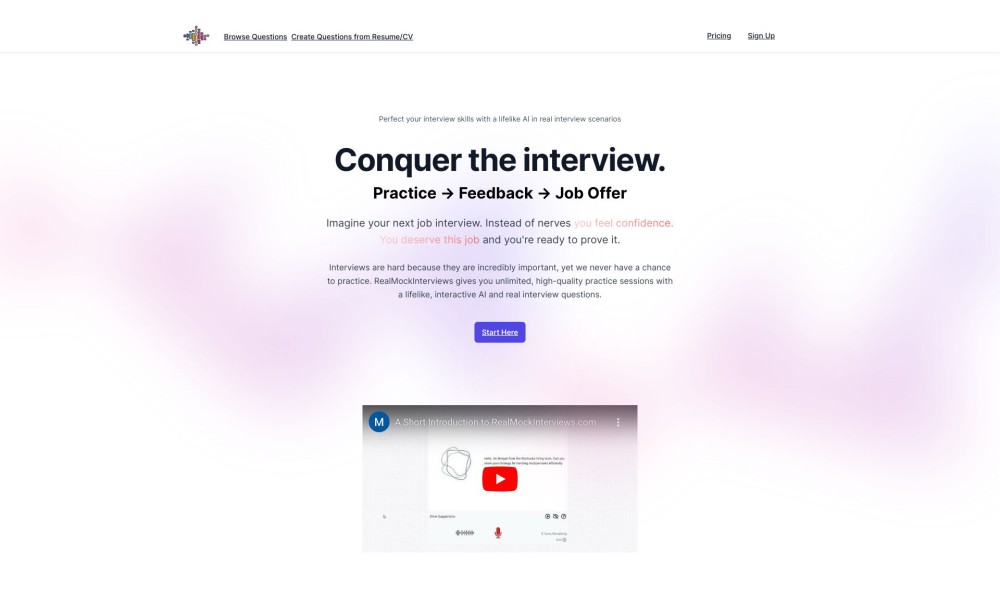 Real Mock Interviews