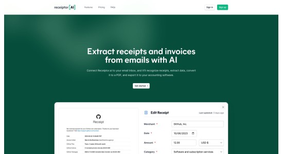 Receiptor AI