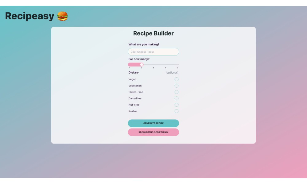 Recipeasy