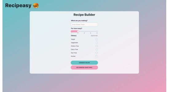 Recipeasy