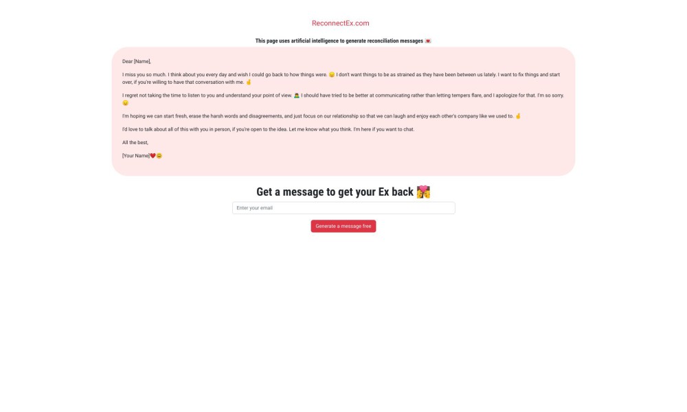 ReconnectEx.com