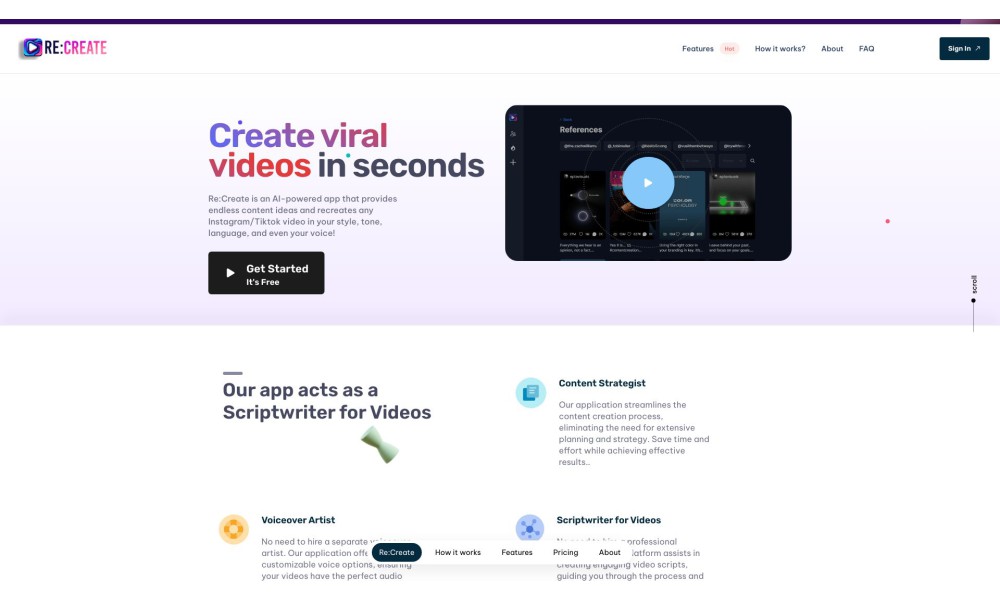 RE:Create Video