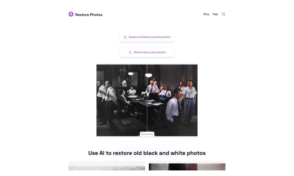 Restore Photos