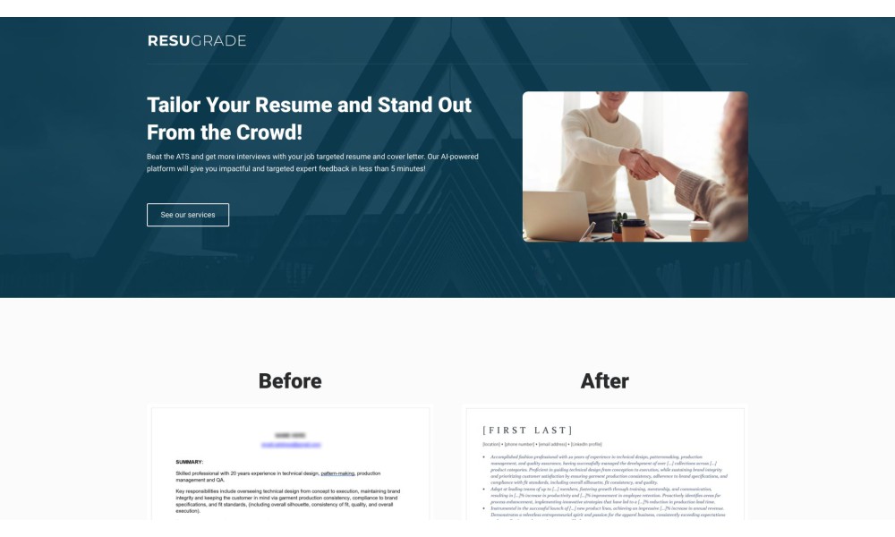 RESUme upGRADE