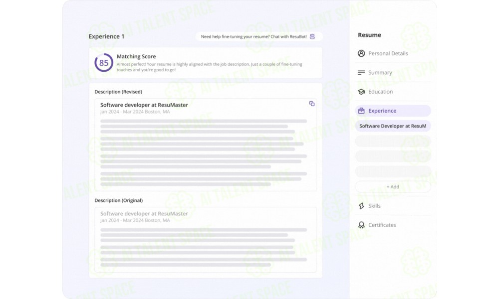 Resume Refiner - Image 3