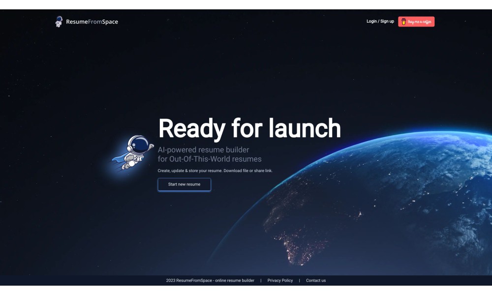 ResumeFromSpace