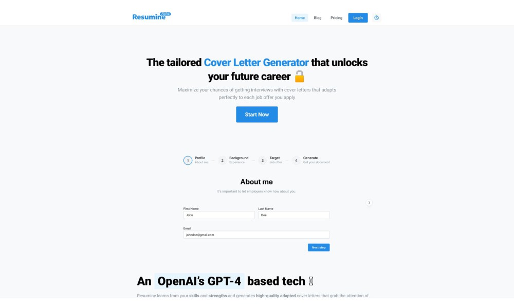 QuickCoverLetters