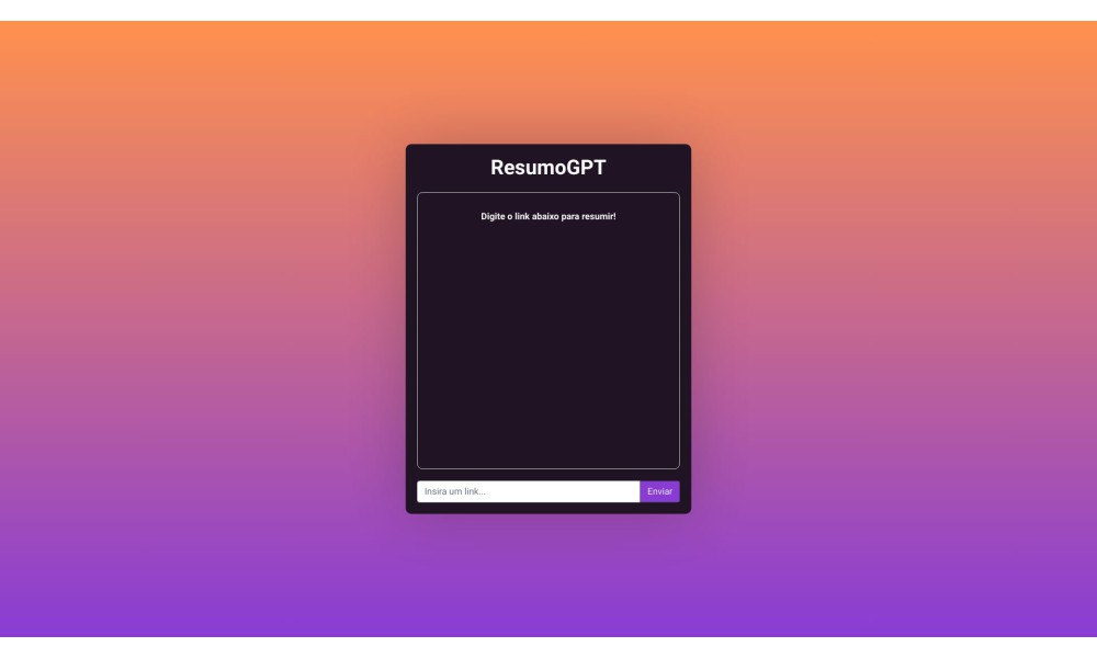 ResumoGPT