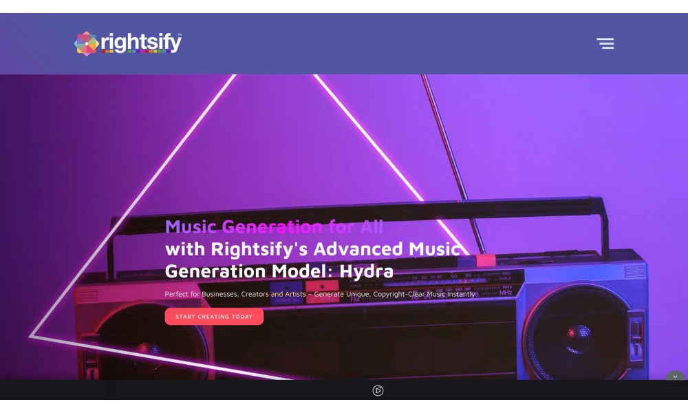 Hydra - Advanced AI Music Generation from Rightsify