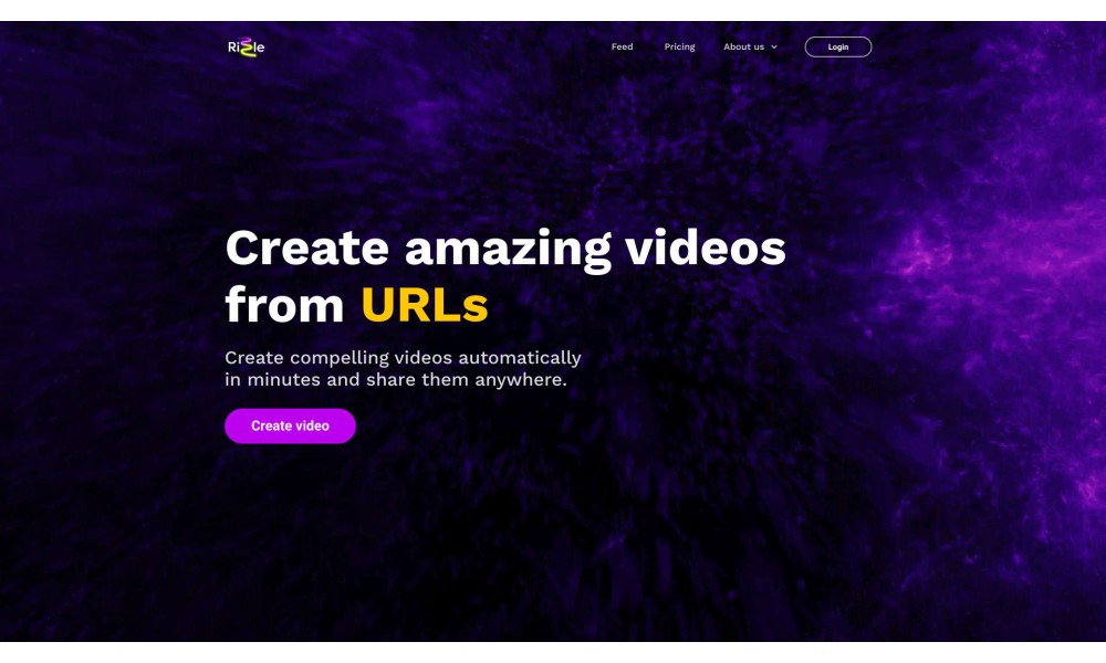Rizzle Text to Video AI