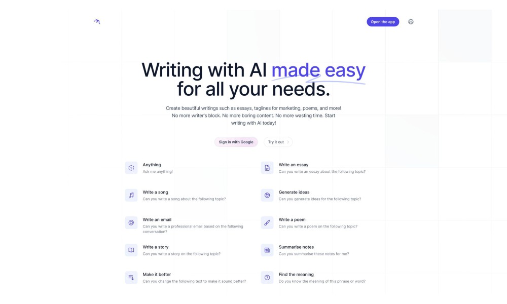 Writing with AI