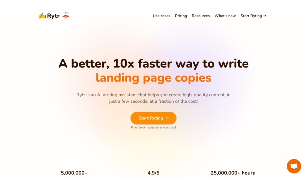 Rytr - Best AI Writer, Content Generator & Writing Assistant