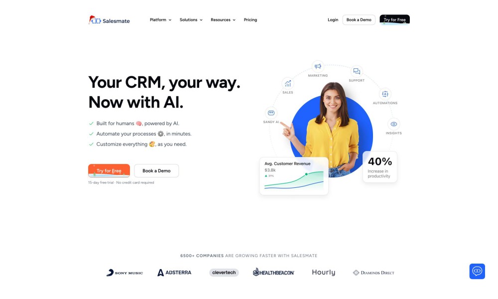 Salesmate CRM