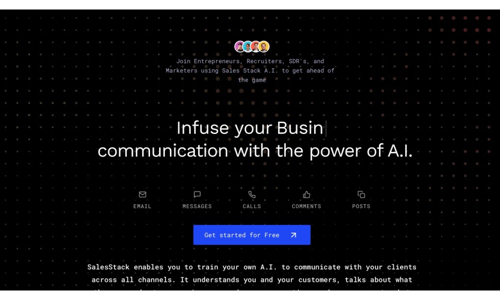 Sales Stack - A.I. powered Professional Communication