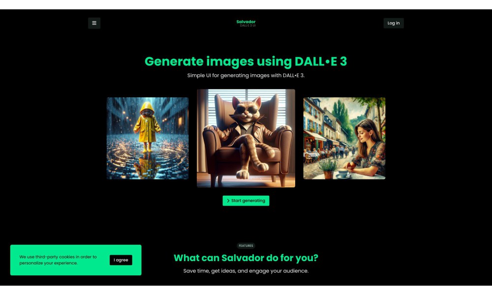 Salvador - DALL•E 3 UI