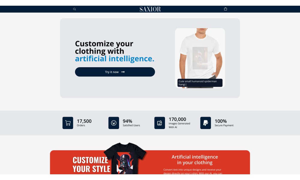 SAXIOR | Artists powered by AI