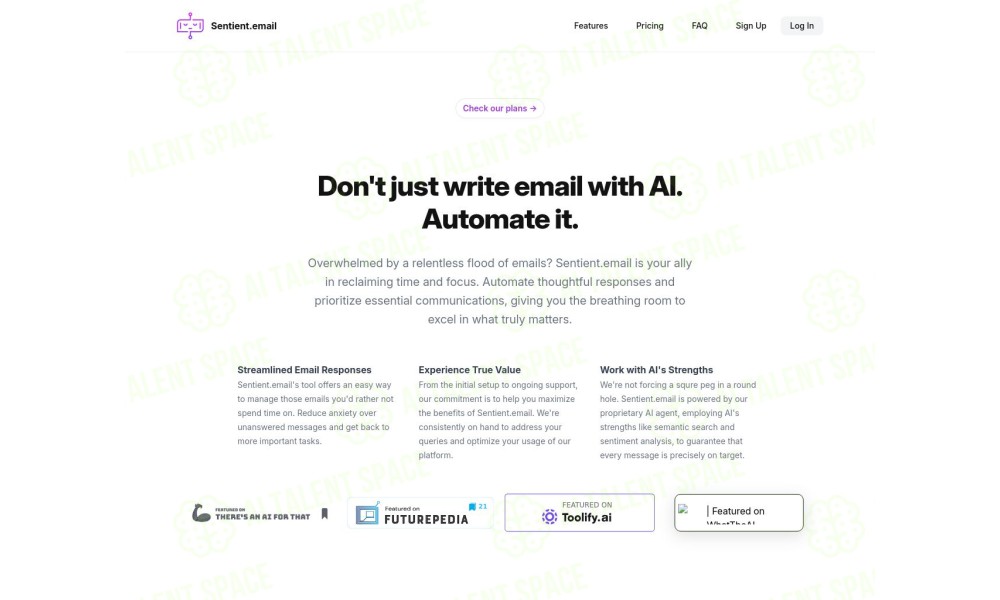 Sentient.email - Image 1
