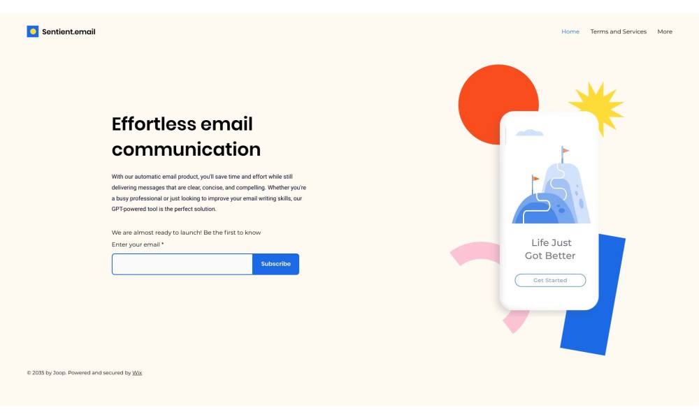 Sentient.email