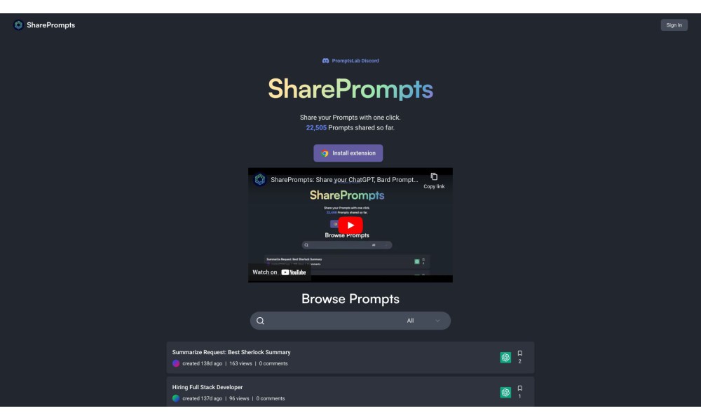 SharePrompts