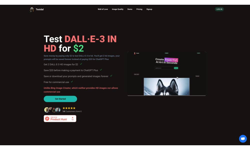 Test DAL·E-3