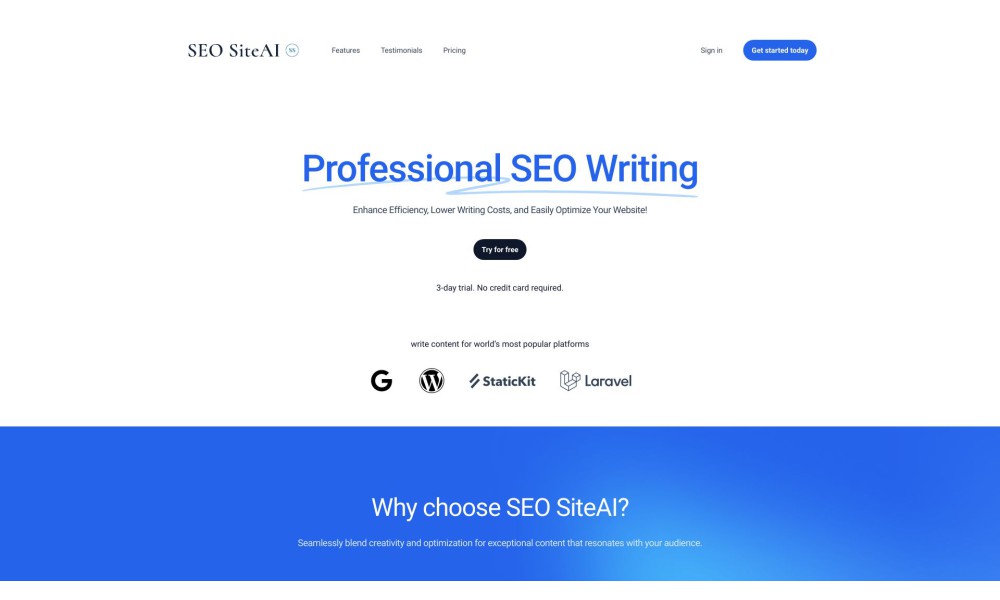 SEO SiteAI