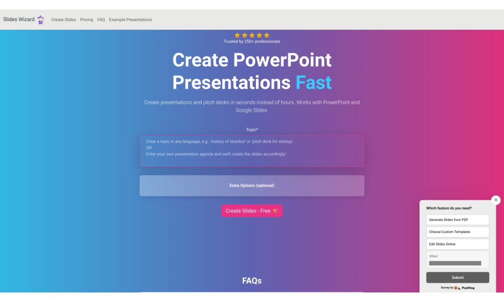 Slides Wizard