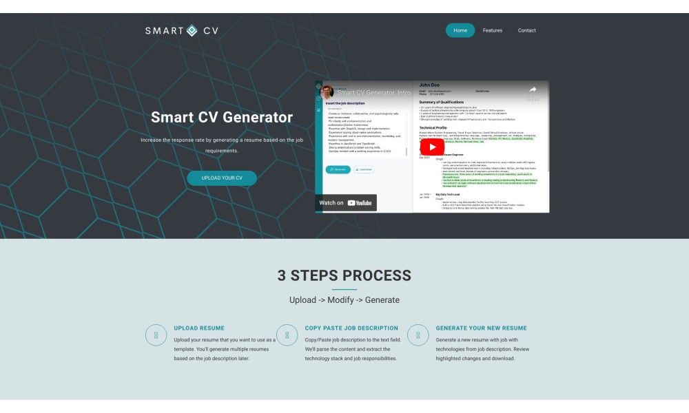Smart CV Generator
